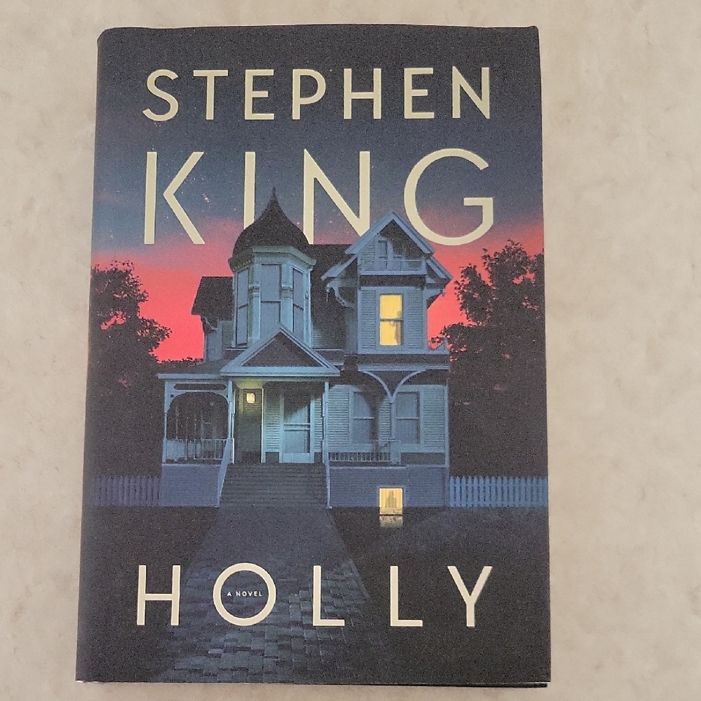 'Holly' Novel with Dark Blue Cover